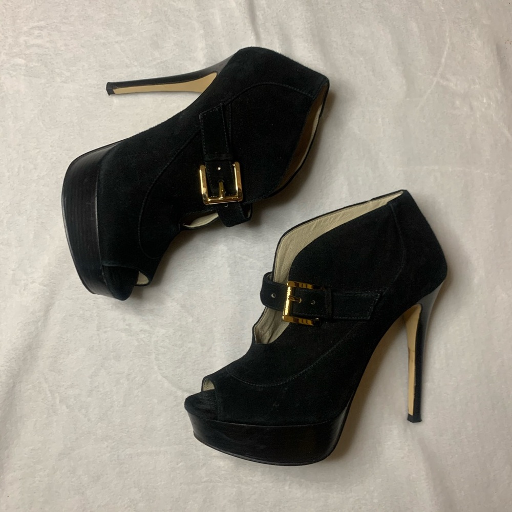 Michael Kors Peep Toe Bootie